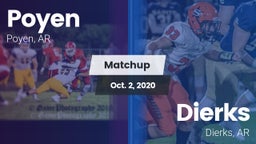 Matchup: Poyen  vs. Dierks  2020