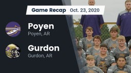 Recap: Poyen  vs. Gurdon  2020