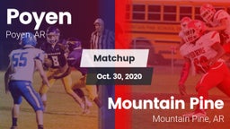 Matchup: Poyen  vs. Mountain Pine  2020