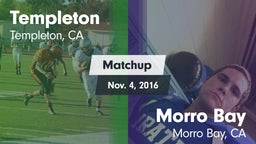 Matchup: Templeton vs. Morro Bay  2016
