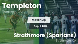 Matchup: Templeton vs. Strathmore (Spartans) 2017