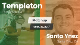 Matchup: Templeton vs. Santa Ynez  2017