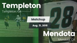 Matchup: Templeton vs. Mendota  2018