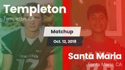 Matchup: Templeton vs. Santa Maria  2018