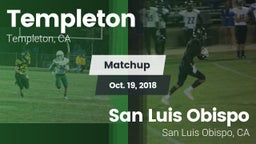 Matchup: Templeton vs. San Luis Obispo  2018