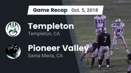 Recap: Templeton  vs. Pioneer Valley  2018
