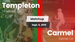 Matchup: Templeton vs. Carmel  2019