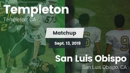 Matchup: Templeton vs. San Luis Obispo  2019