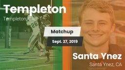 Matchup: Templeton vs. Santa Ynez  2019