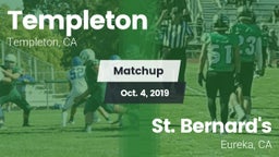 Matchup: Templeton vs. St. Bernard's  2019