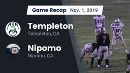 Recap: Templeton  vs. Nipomo  2019