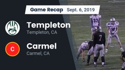 Recap: Templeton  vs. Carmel  2019