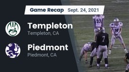 Recap: Templeton  vs. Piedmont  2021
