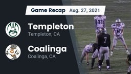 Recap: Templeton  vs. Coalinga  2021