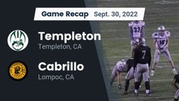 Recap: Templeton  vs. Cabrillo  2022