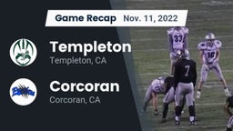 Recap: Templeton  vs. Corcoran  2022