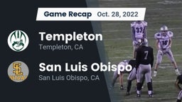 Recap: Templeton  vs. San Luis Obispo  2022