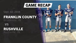Recap: Franklin County  vs. Rushville  2016