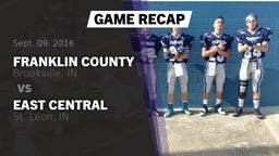 Recap: Franklin County  vs. East Central  2016