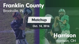 Matchup: Franklin County vs. Harrison  2016