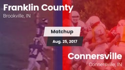 Matchup: Franklin County vs. Connersville  2017