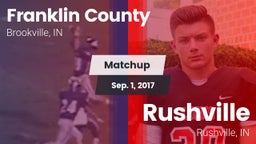 Matchup: Franklin County vs. Rushville  2017