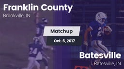 Matchup: Franklin County vs. Batesville  2017