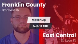 Matchup: Franklin County vs. East Central  2019
