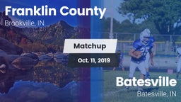 Matchup: Franklin County vs. Batesville  2019