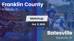 Matchup: Franklin County vs. Batesville  2020