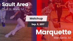 Matchup: Sault Area vs. Marquette  2017
