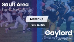 Matchup: Sault Area vs. Gaylord  2017