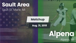 Matchup: Sault Area vs. Alpena  2018