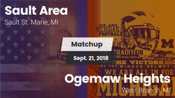Matchup: Sault Area vs. Ogemaw Heights  2018