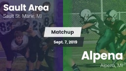 Matchup: Sault Area vs. Alpena  2019