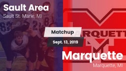 Matchup: Sault Area vs. Marquette  2019