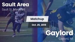 Matchup: Sault Area vs. Gaylord  2019