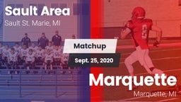 Matchup: Sault Area vs. Marquette  2020