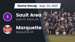 Recap: Sault Area  vs. Marquette  2020
