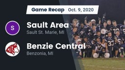 Recap: Sault Area  vs. Benzie Central  2020