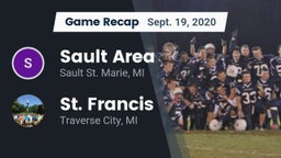 Recap: Sault Area  vs. St. Francis  2020