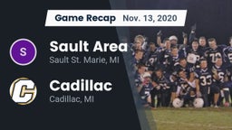 Recap: Sault Area  vs. Cadillac  2020