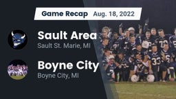Recap: Sault Area  vs. Boyne City  2022