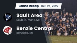 Recap: Sault Area  vs. Benzie Central  2022