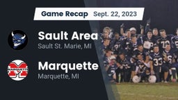 Recap: Sault Area  vs. Marquette  2023