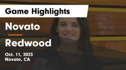 Novato  vs Redwood  Game Highlights - Oct. 11, 2023