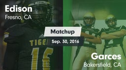 Matchup: Edison vs. Garces  2016