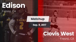 Matchup: Edison vs. Clovis West  2017