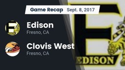 Recap: Edison  vs. Clovis West  2017