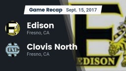 Recap: Edison  vs. Clovis North  2017